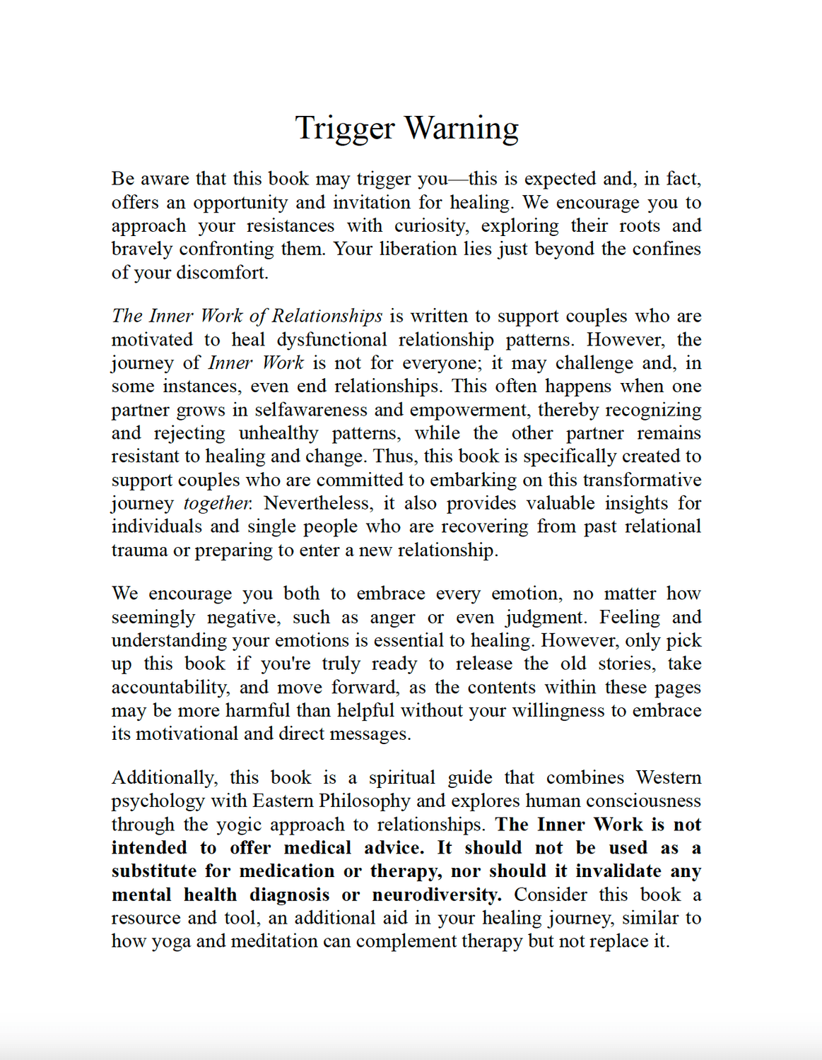 FREE YOURSELF FROM YOUR WOUNDS AND CREATE THE FULFILLING RELATIONSHIP YOU DESERVE